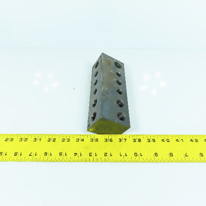 6-Port 90° Degree Steel Coolant Oil Connector Elbow 1/2", 3/8", 1/4" NPT