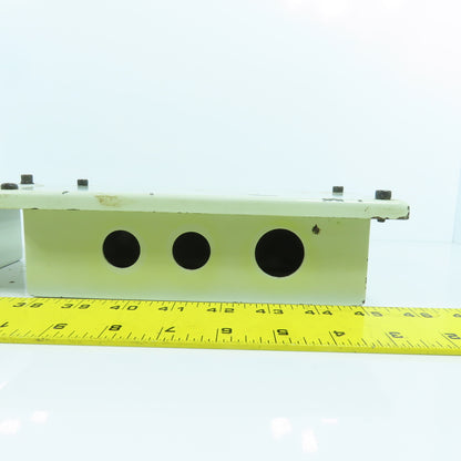 7-3/4" x 3-1/2 x 2-1/2" Electrical Junction Box With Screw-On Cover Lot Of 2