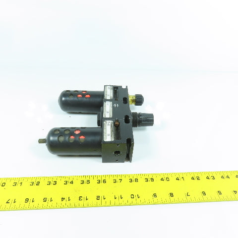 Watts L75-02B R75-02C F75-02BJ Compressed Air Filter Regulator Lubricator 150PSI
