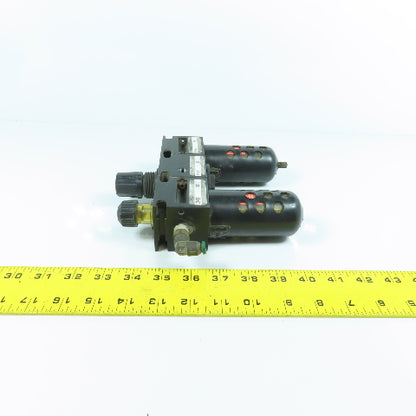 Watts L75-02B R75-02C F75-02BJ Compressed Air Filter Regulator Lubricator 150PSI