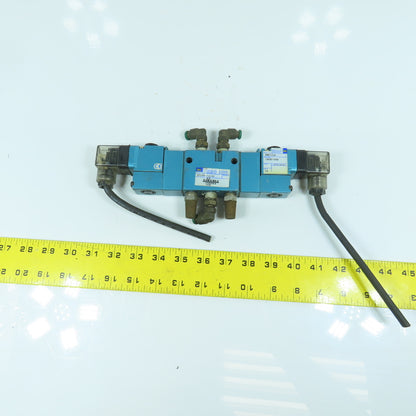 Mac 821C-PM-111JC-152 4/2 Way Double Solenoid Pneumatic Valve 150PSI 120V