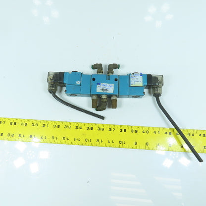 Mac 821C-PM-111JC-152 4/2 Way Double Solenoid Pneumatic Valve 150PSI 120V