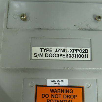Yaskawa JZNC-XPP02B Yasnac XRC Robot Teach Pendant Broken (E-Stop)