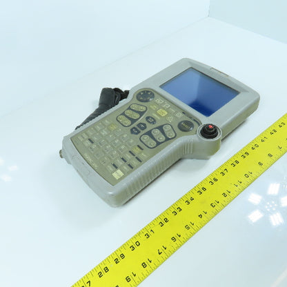 Yaskawa JZNC-XPP02B Yasnac XRC Robot Teach Pendant Broken (E-Stop)