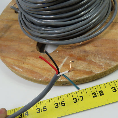 Coleman Inc CMR/CL3R/FPLR 18/4 Shielded Multiconductor Alarm Cable 130'