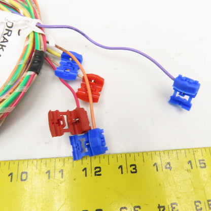 Draka Otis Elevator AAA21600FA1-2-B 18AWG 4/C With Ground Cable Harness 2745mm