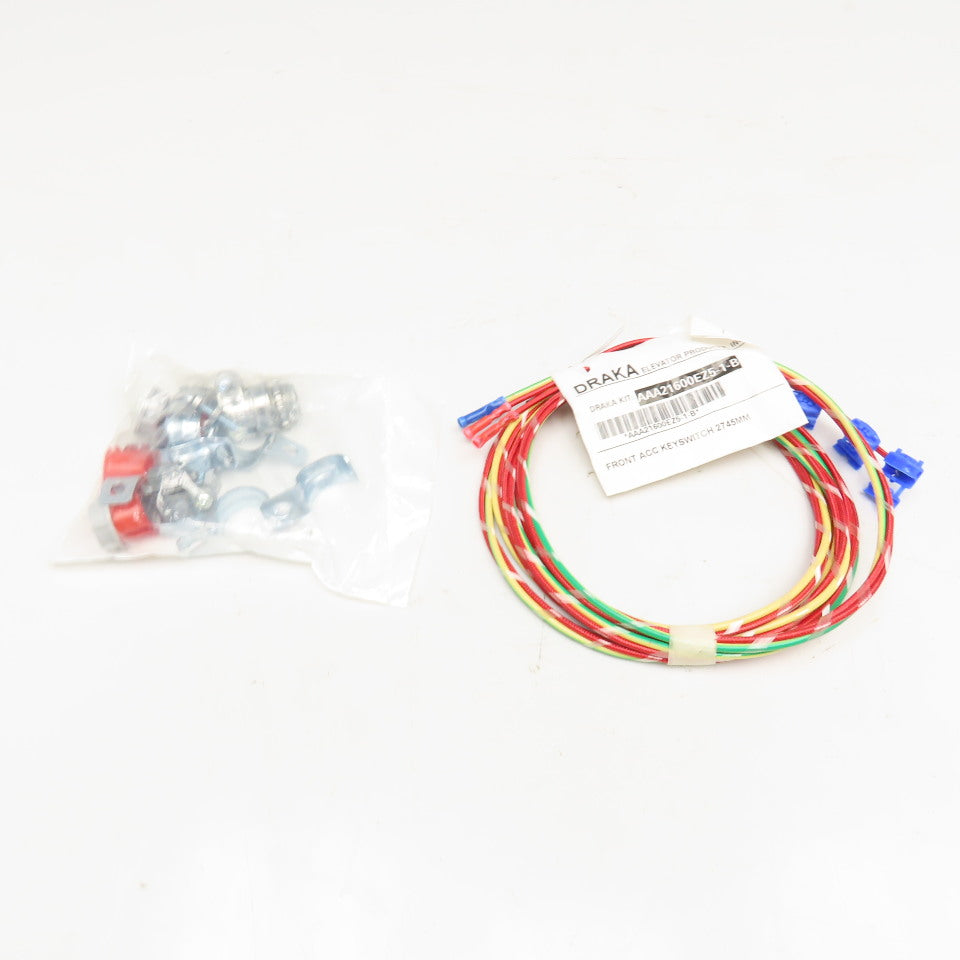 Draka Otis Elevator AAA21600EZ5-1-B 2/C With Ground Cable Harness 2745mm