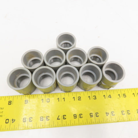 Carlon E942E 3/4" PVC Slip Fit x Threaded Electrical Conduit Adaptor Lot Of 10