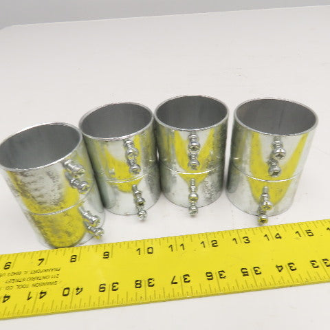 Crouse Hinds 2" Slip EMT Rigid Conduit Screw Coupling Lot Of 4