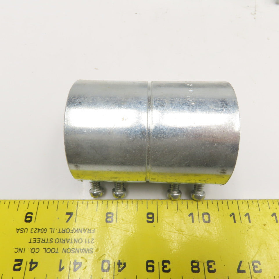 Crouse Hinds 2" Slip EMT Rigid Conduit Screw Coupling Lot Of 4