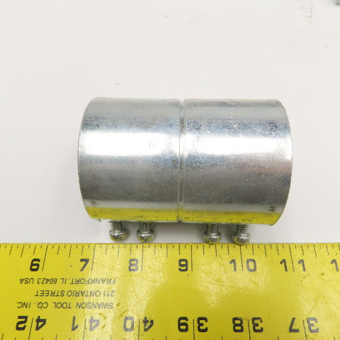 Crouse Hinds 2" Slip EMT Rigid Conduit Screw Coupling Lot Of 4