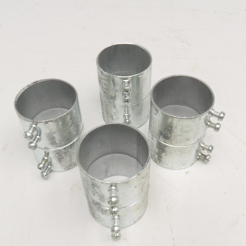 Crouse Hinds 2" Slip EMT Rigid Conduit Screw Coupling Lot Of 4