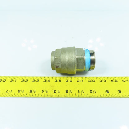 1-1/2" x 1-1/2" Compression Brass Coupling Female x Male