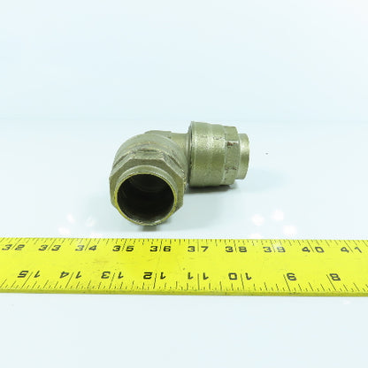 1-1/2" x 1-1/2" Compression Brass Elbow 90° Female x Female