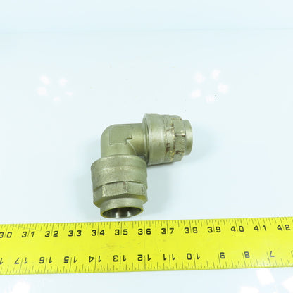 1-1/2" x 1-1/2" Compression Brass Elbow 90° Female x Female