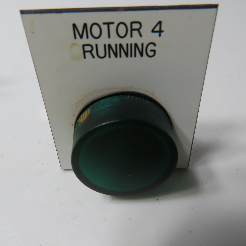 ABB CL-100G Green Pilot Indicator Light Lot Of 4