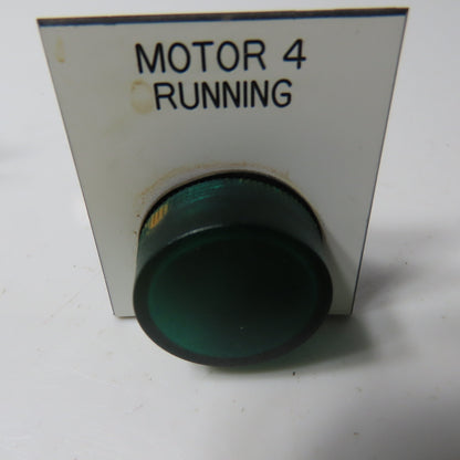 ABB CL-100G Green Pilot Indicator Light Lot Of 4