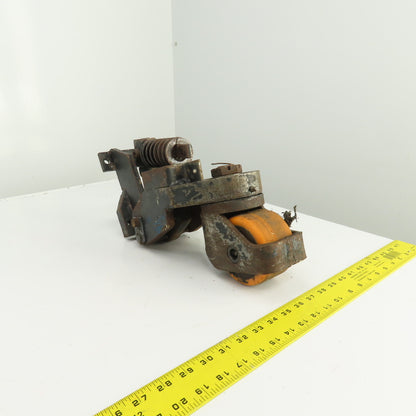 Crown PE3520-80 Type E Pallet Jack Front Swivel Wheel Assembly