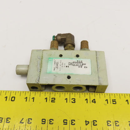 Numatics L22JA4520 2 Position Single Air Pilot Directional Valve 1/4" NPT