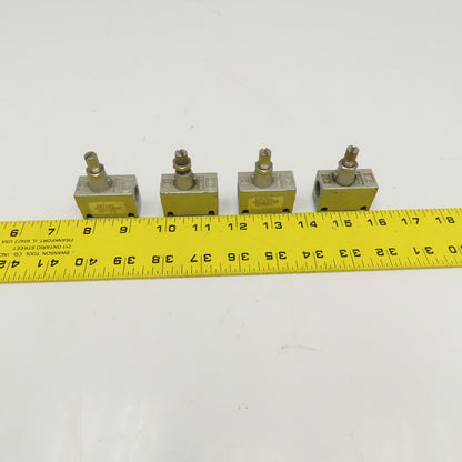 SMC AS2000 1/4" NPT Inline Flow Pressure Regulator Lot Of 4