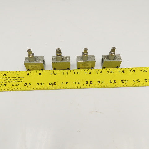 SMC AS2000 1/4" NPT Inline Flow Pressure Regulator Lot Of 4