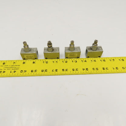 SMC AS2000 1/4" NPT Inline Flow Pressure Regulator Lot Of 4