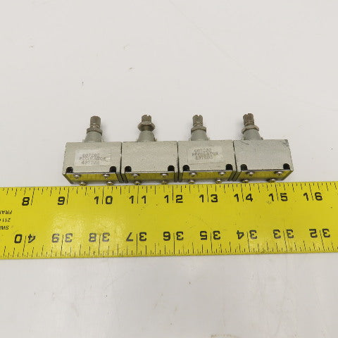 SMC AS2000 1/4" NPT Inline Flow Pressure Regulator Lot Of 4