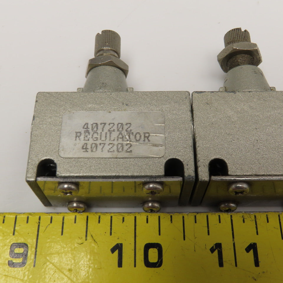 SMC AS2000 1/4" NPT Inline Flow Pressure Regulator Lot Of 4