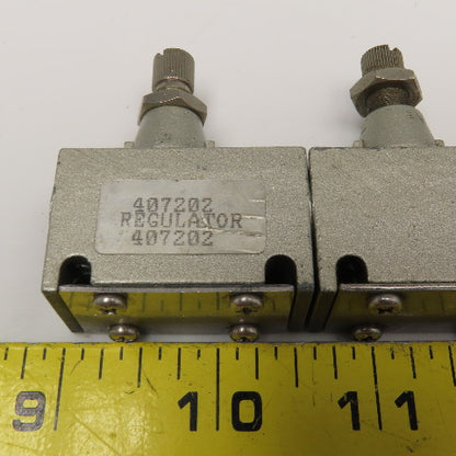 SMC AS2000 1/4" NPT Inline Flow Pressure Regulator Lot Of 4