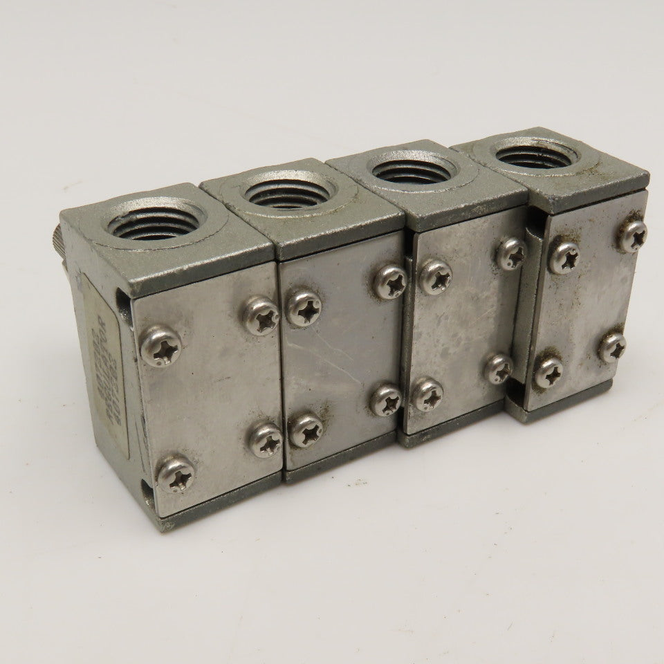 SMC AS2000 1/4" NPT Inline Flow Pressure Regulator Lot Of 4