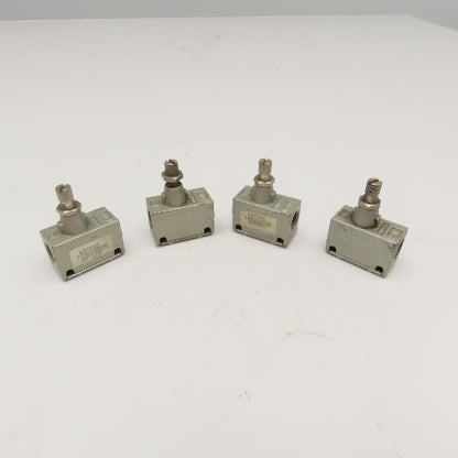 SMC AS2000 1/4" NPT Inline Flow Pressure Regulator Lot Of 4