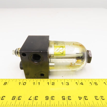 3/8" NPT Polycarbonate Air Line Lubricator Oiler 150PSI