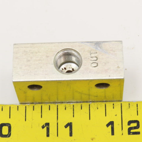 Parker N1641001 1/8" NPT Pneumatic Shuttle Valve
