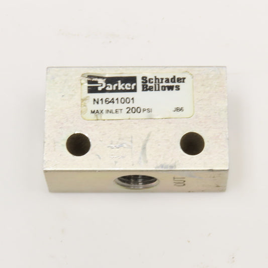 Parker N1641001 1/8" NPT Pneumatic Shuttle Valve