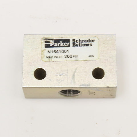 Parker N1641001 1/8" NPT Pneumatic Shuttle Valve