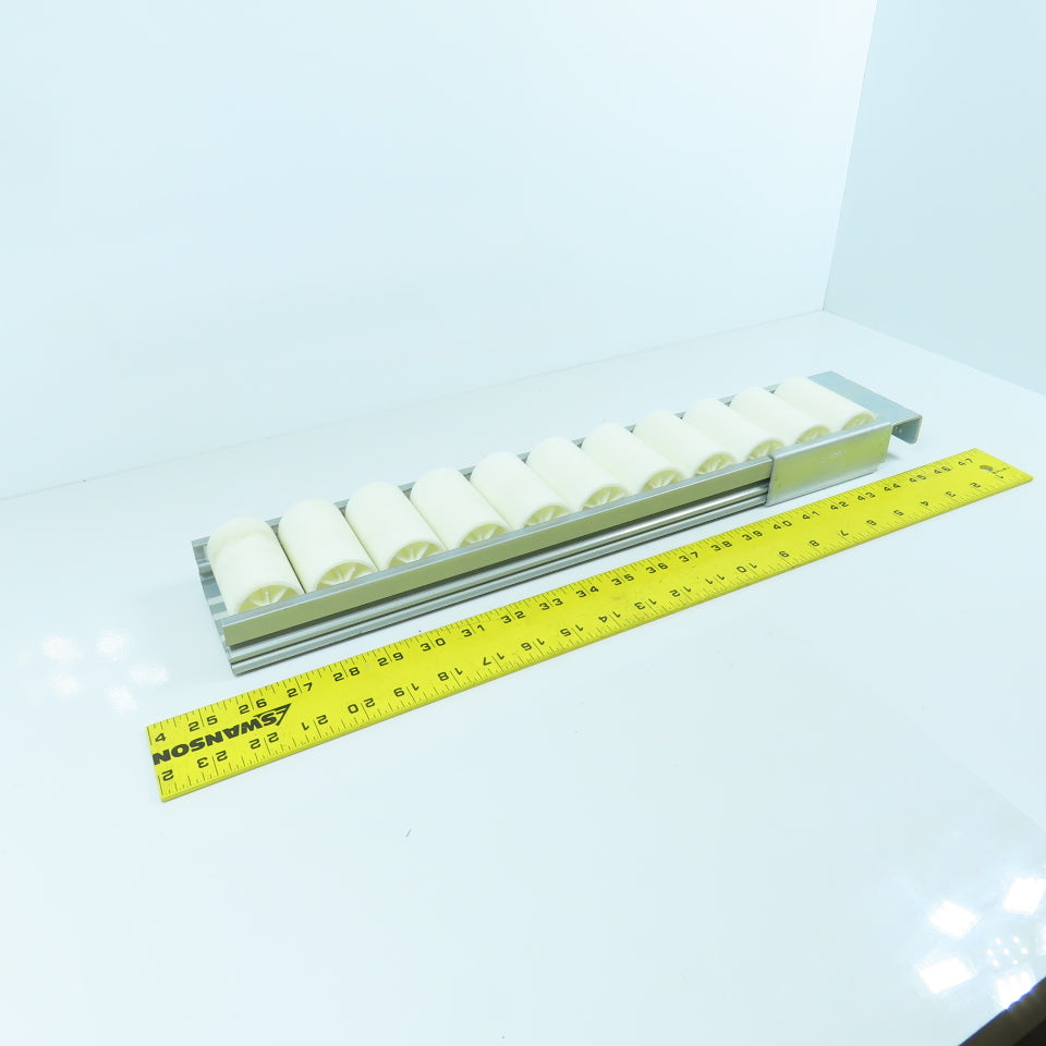 Yazaki EF-2065C Gravity Flow Creform Placon Conveyor Section 20" OAL x 3-3/4" W