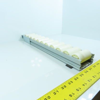 Yazaki EF-2065C Gravity Flow Creform Placon Conveyor Section 20" OAL x 3-3/4" W