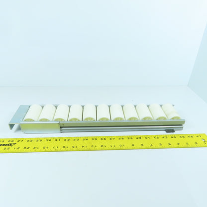 Yazaki EF-2065C Gravity Flow Creform Placon Conveyor Section 20" OAL x 3-3/4" W
