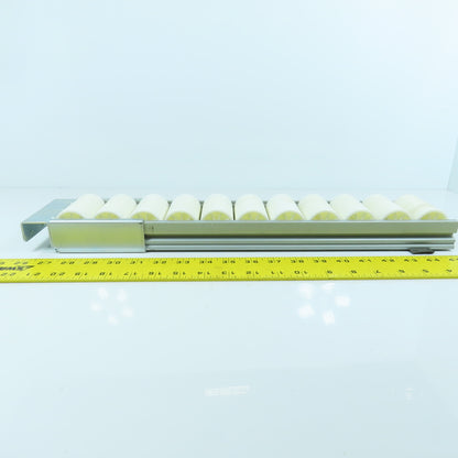 Yazaki EF-2065C Gravity Flow Creform Placon Conveyor Section 20" OAL x 3-3/4" W