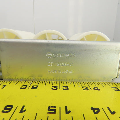 Yazaki EF-2065C Gravity Flow Creform Placon Conveyor Section 25.5"OAL x 3-3/4" W
