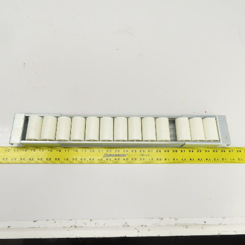 Yazaki EF-2065C Gravity Flow Creform Placon Conveyor Section 25.5"OAL x 3-3/4" W