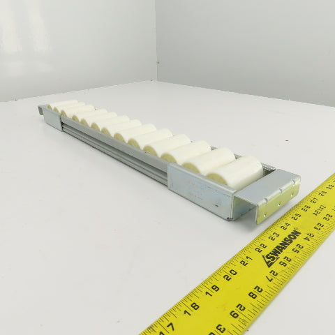 Yazaki EF-2065C Gravity Flow Creform Placon Conveyor Section 25.5"OAL x 3-3/4" W