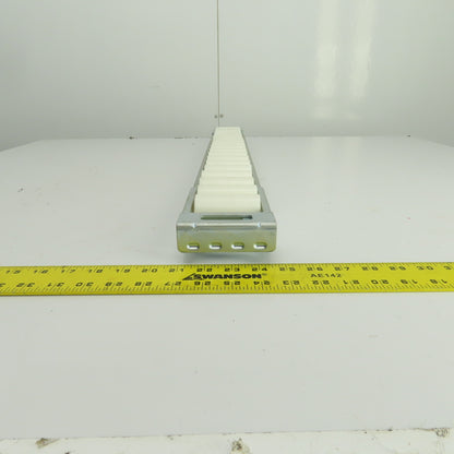 Yazaki EF-2066C Gravity Flow Creform Placon Conveyor Section 36"OAL x 3-3/4" W