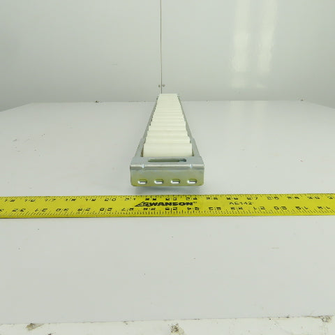 Yazaki EF-2066C Gravity Flow Creform Placon Conveyor Section 36"OAL x 3-3/4" W