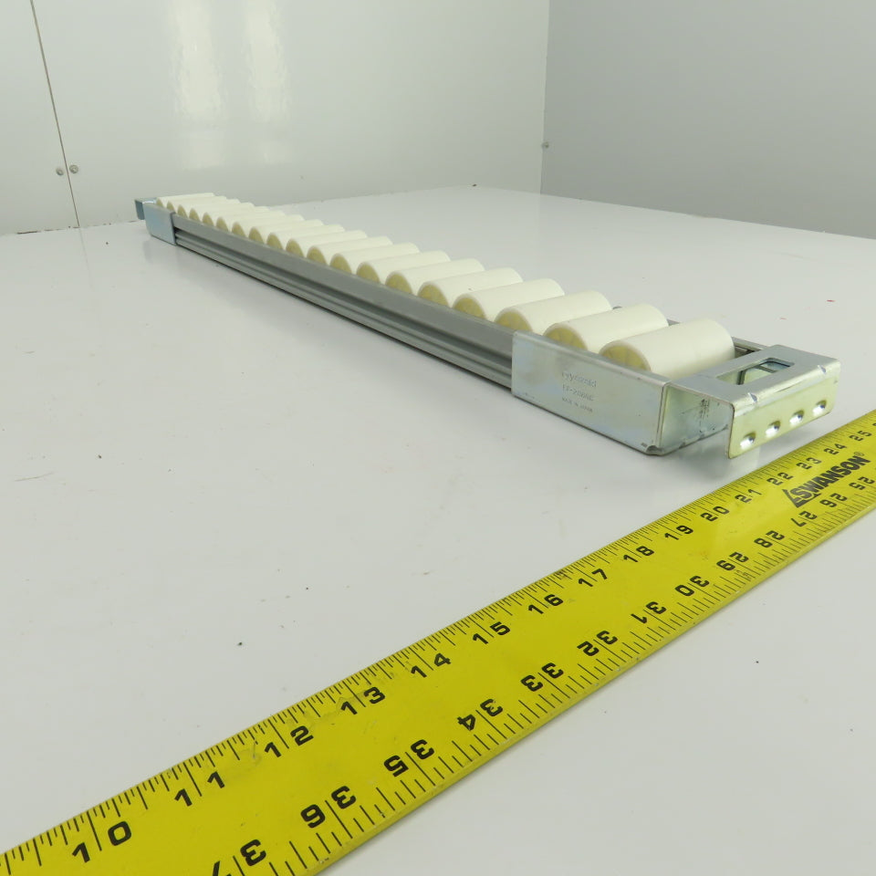 Yazaki EF-2066C Gravity Flow Creform Placon Conveyor Section 36"OAL x 3-3/4" W