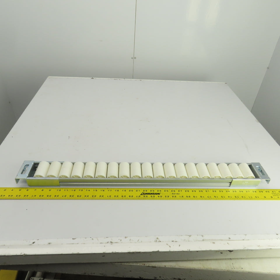 Yazaki EF-2066C Gravity Flow Creform Placon Conveyor Section 36"OAL x 3-3/4" W