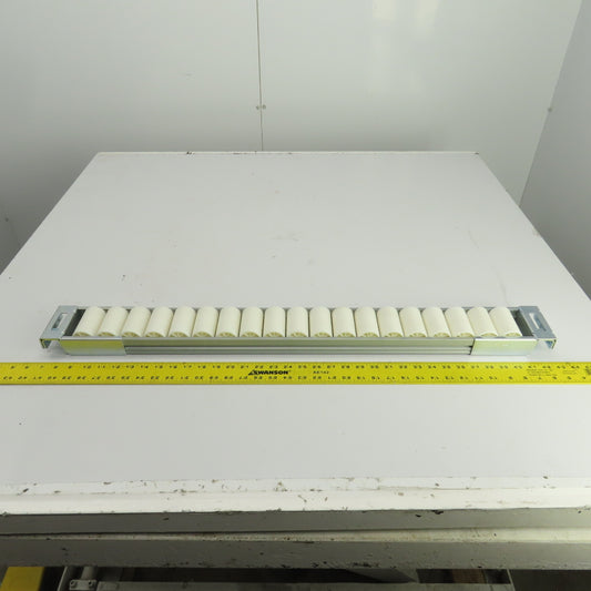 Yazaki EF-2066C Gravity Flow Creform Placon Conveyor Section 36"OAL x 3-3/4" W