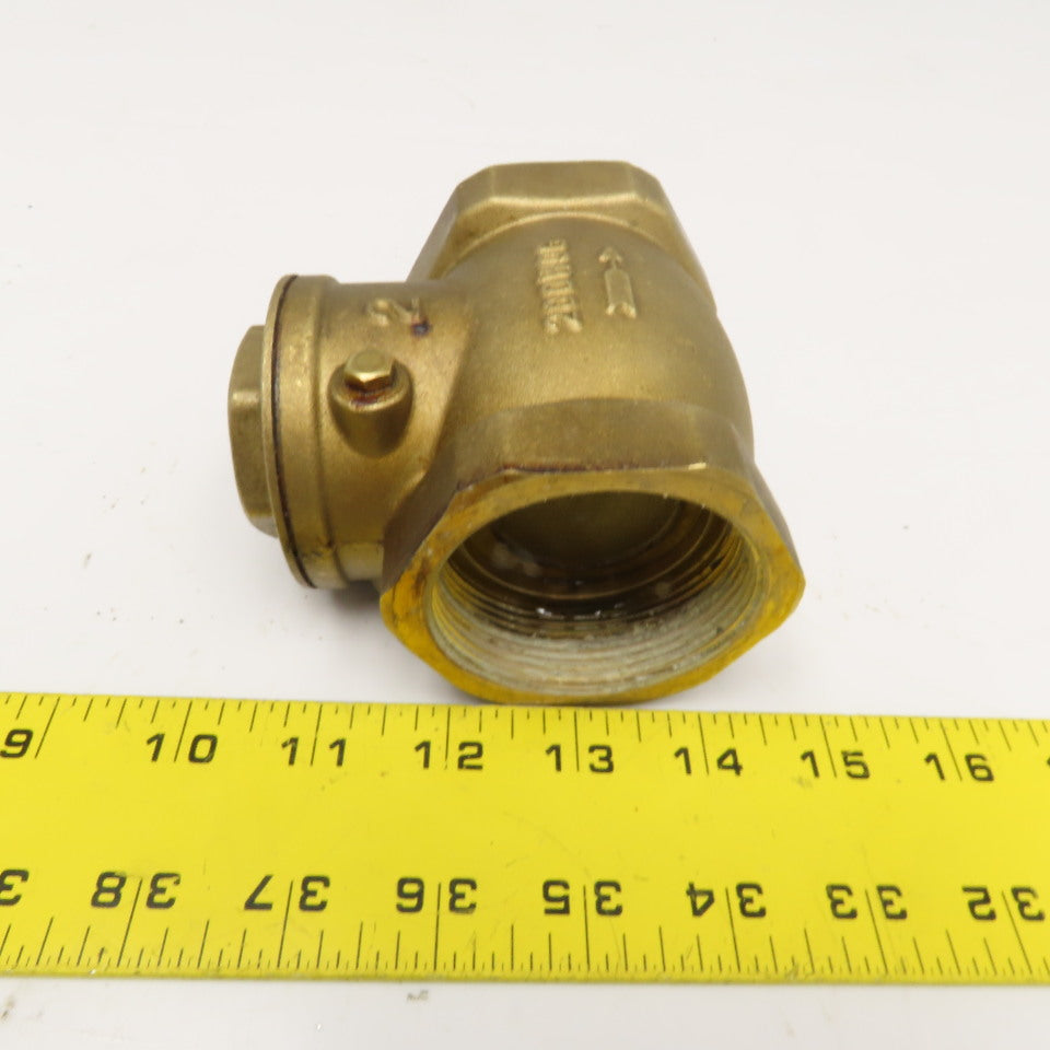 2" Brass Swing Check Valve 200WOG