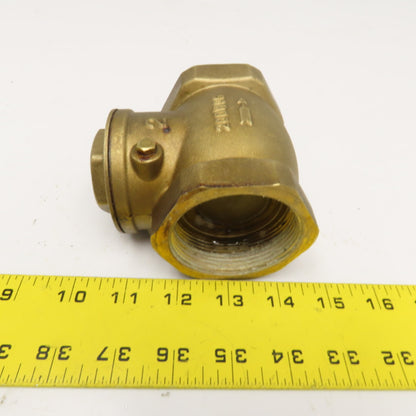 2" Brass Swing Check Valve 200WOG