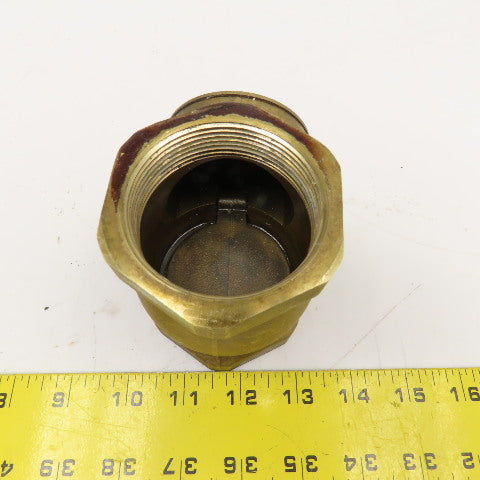 2" Brass Swing Check Valve 200WOG